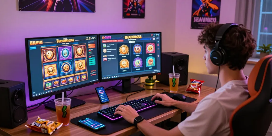 Experience exciting online gambling with rajakhodam89 daftar at a cozy gaming desk.