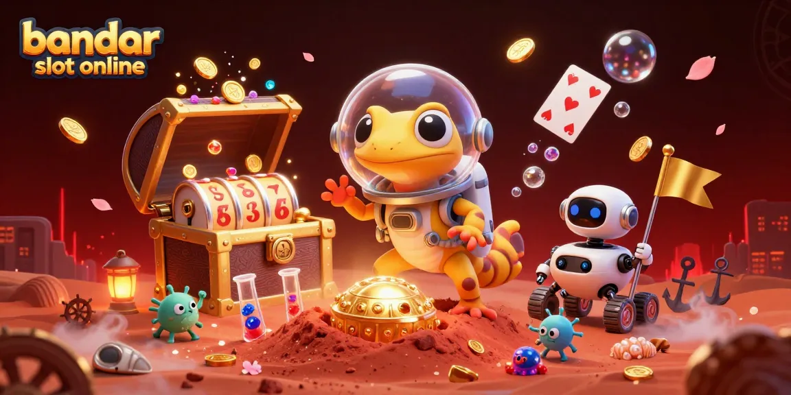Bermain bandar slot online dengan gembira di kasino emas ditemukan Martian gecko di Mars.