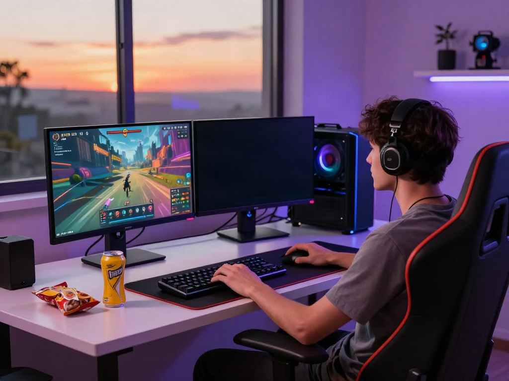 Immersive online gaming experience with Bro138's vibrant setup and dynamic interface.