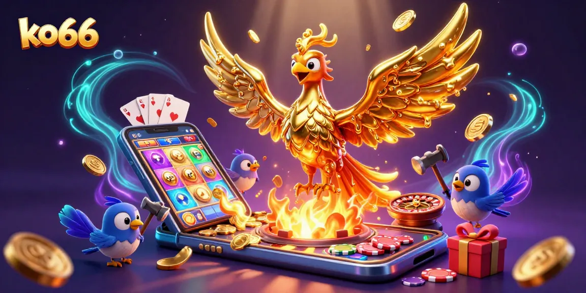 Engage in dynamic gaming action at ko66 with captivating slots and casino elements.