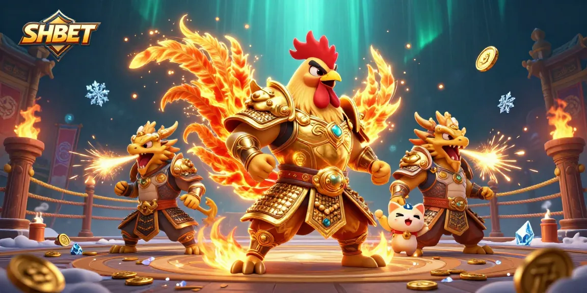 Engage in thrilling gameplay with SHBET's colorful 3D warrior characters in a dynamic betting arena.