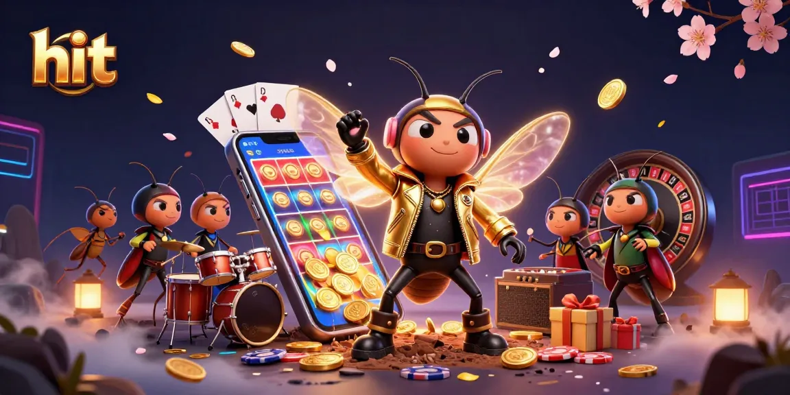 Hit big with exciting gameplay at Hit Club, featuring vibrant slot machines and entertaining characters.